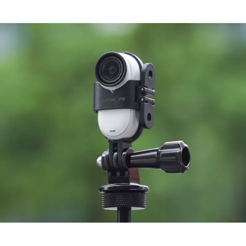 SUNNYLIFE ochranný rám a držiak pre Insta360 GO 3 / GO 3S - čierny