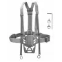 SUNNYLIFE hrudný popruh pre diaľkový ovládač DJI RC Plus - čierny