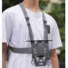 SUNNYLIFE hrudný popruh pre diaľkový ovládač DJI RC Plus - čierny