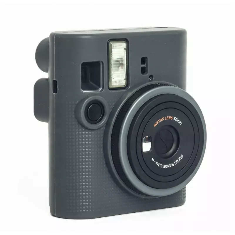 LOVEINSTANT silikónové ochranné puzdro pre Fujifilm Instax Mini 41 - sivá