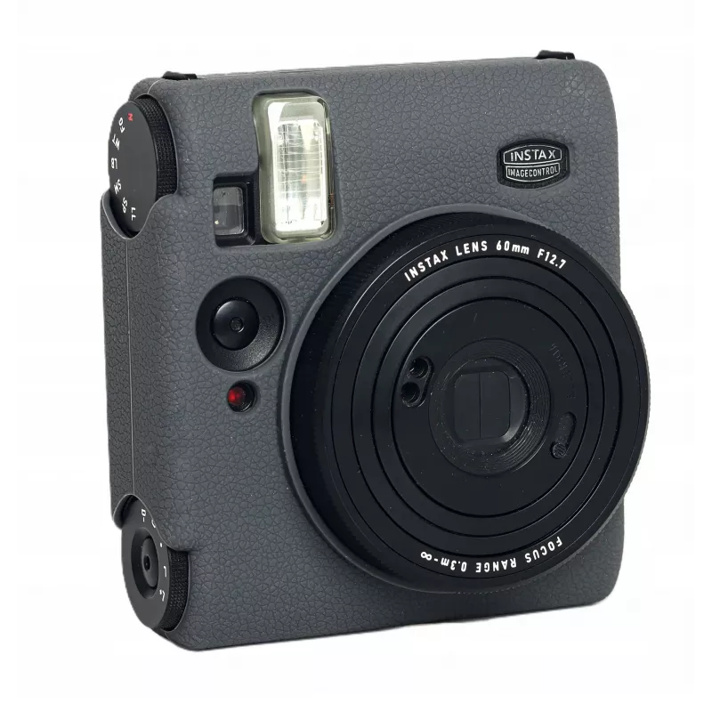 LOVEINSTANT silikónové ochranné puzdro pre Fujifilm Instax Mini 99 - sivá