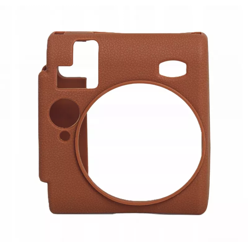 LOVEINSTANT silikónové ochranné puzdro pre Fujifilm Instax Mini 99 - hnedá