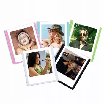 LOVEINSTANT 5x sada magnetických rámikov na fotografie pre Polaroid Go - rôzne farby