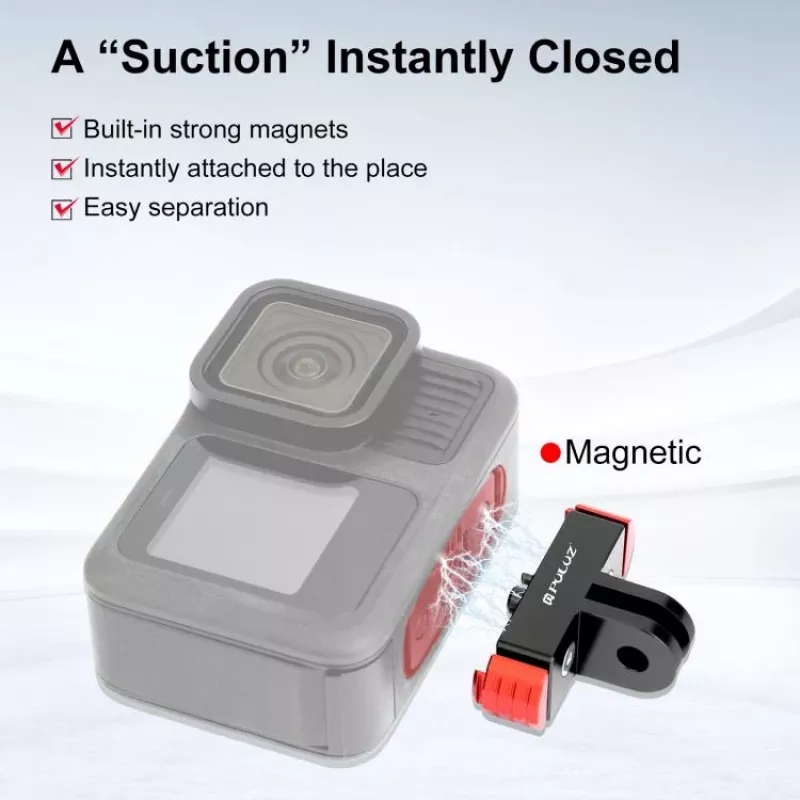 PULUZ magnetický rýchloupínací držiak pre GoPro Hero 13 Black / PU712R