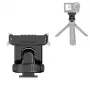 PULUZ rýchloupínací adaptér držiak 1/4 palca závit Cold Shoe pre DJI Osmo Action 3/4/5 Pro PU727B