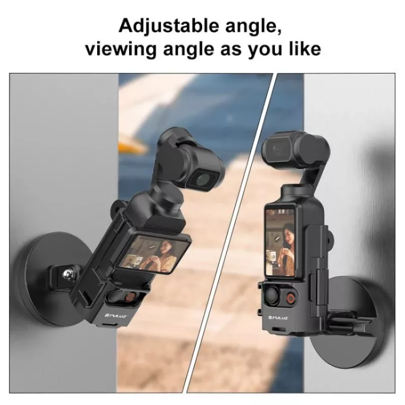 PULUZ magnetický držiak akčnej kamery pre GoPro DJI Osmo Pocket 3 PU724B