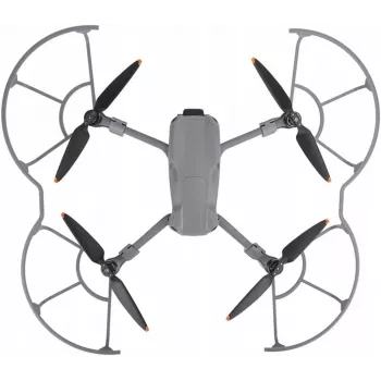 SUNNYLIFE sada ochrany vrtúľ pre DJI Air 3 / Air 3S - balenie 4 ks tmavosivá