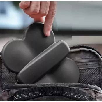 SUNNYLIFE tvrdé prenosné puzdro pre dron DJI Neo / SN908 - čierne ochranné puzdro EVA