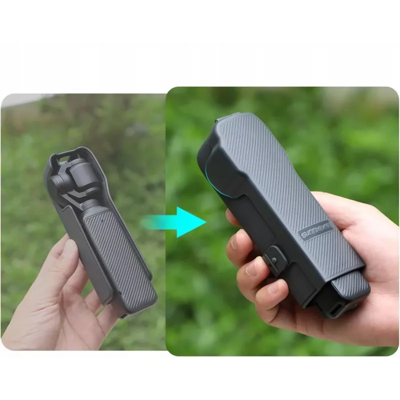 SUNNYLIFE tvrdá prenosná taška pre DJI Osmo Pocket 3 - čierna