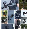 SUNNYLIFE rámový držiak + kryt objektívu pre DJI Osmo Action 5 Pro / 4 / 3 - čierny