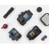 SUNNYLIFE adaptérový držiak pre DJI Osmo Action 5 Pro / 5 / 4 / 3 - ISO-Hot-Shoe - čierny