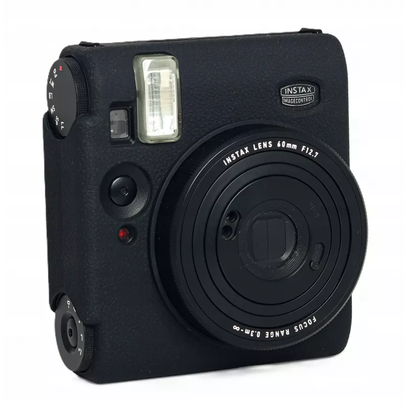 LOVEINSTANT silikónové ochranné puzdro pre Fujifilm Instax Mini 99 - čierna