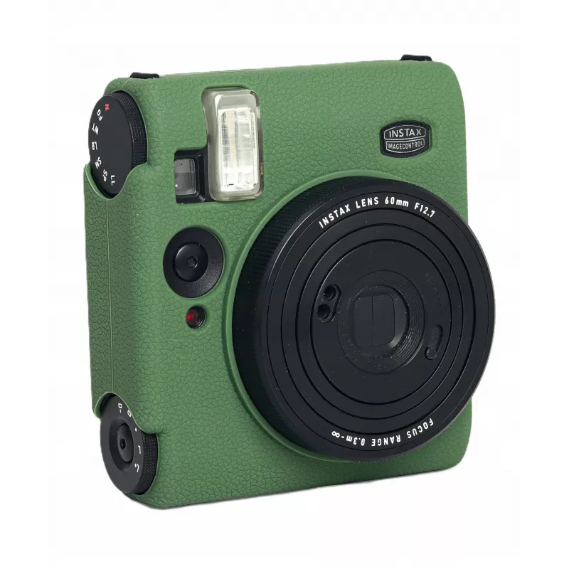 LOVEINSTANT silikónové ochranné puzdro pre Fujifilm Instax Mini 99 - zelená