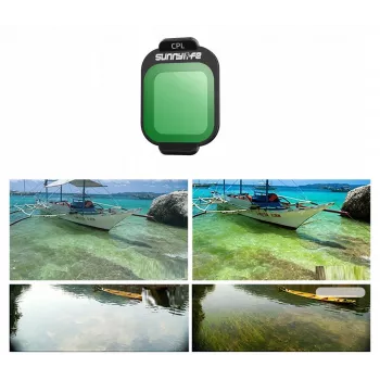 SUNNYLIFE CPL polarizačný filter pre dron DJI Flip + ochranné puzdro Fi963