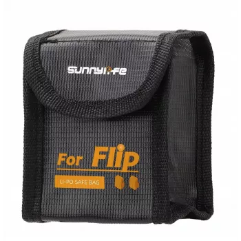 SUNNYLIFE ohňovzdorné bezpečnostné puzdro na batérie pre dron DJI Flip - miesto pre 2 batérie - FP-DC955-2
