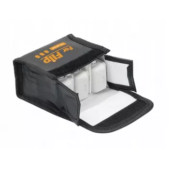SUNNYLIFE ohňovzdorná taška pre 3 batérie DJI Flip