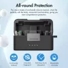 PULUZ silikónové ochranné puzdro pre nabíjacie puzdro DJI Mic Mini - čierna