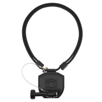 PULUZ magnetický nákrčník pre GoPro Hero 13 12 11 Mini 10 9 8 7 6 5 Max / PU739B