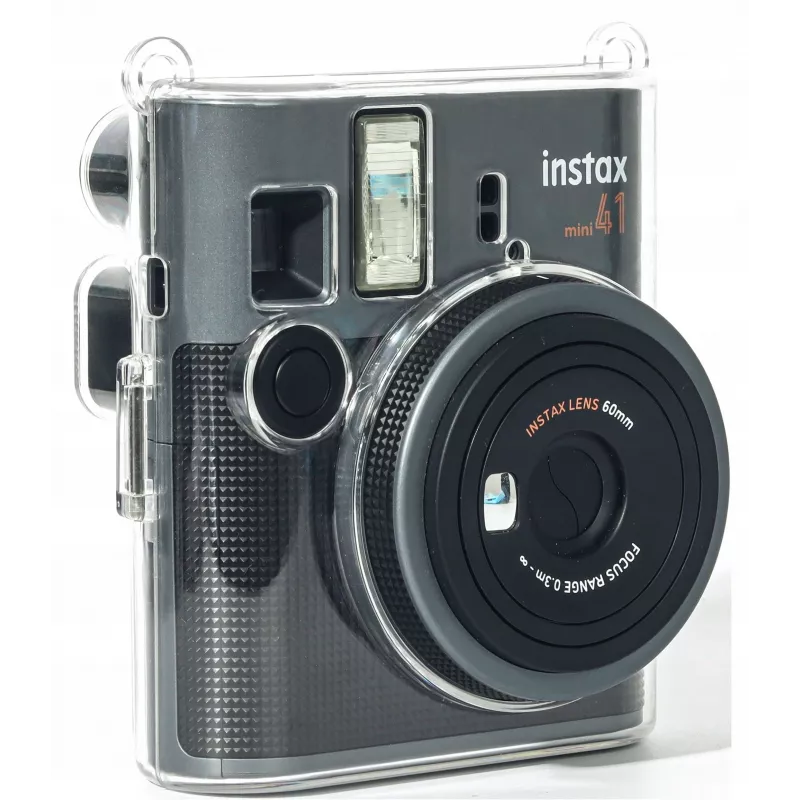 LOVEINSTANT tvrdé ochranné puzdro pre Fujifilm Instax Mini 41 - priehľadné