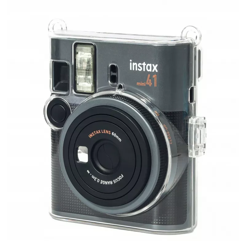 LOVEINSTANT tvrdé ochranné puzdro pre Fujifilm Instax Mini 41 - priehľadné