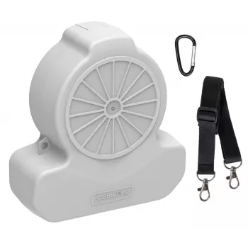 SUNNYLIFE pevné puzdro taška na prenášanie pre dron DJI Flip s ramenným popruhom, sivá, FP-SN953-GY