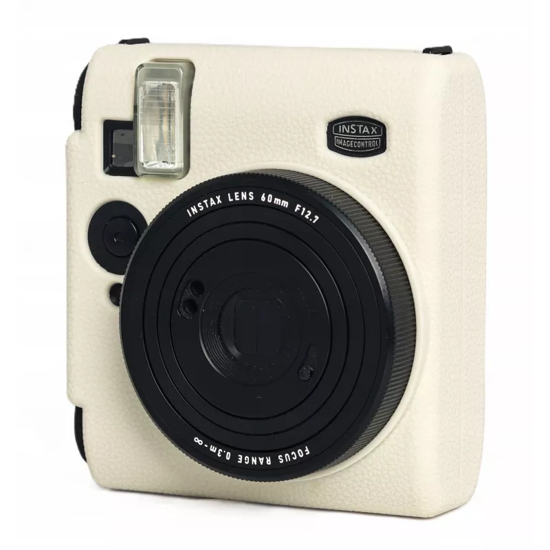 LOVEINSTANT silikónové ochranné puzdro pre Fujifilm Instax Mini 99 - biele