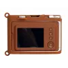 LOVEINSTANT silikónové ochranné puzdro pre Fujifilm Instax Mini Evo - hnedé