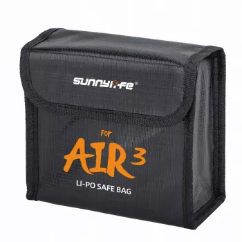 SUNNYLIFE ohňovzdorná taška pre 3 batérie DJI Air 3 / 3S