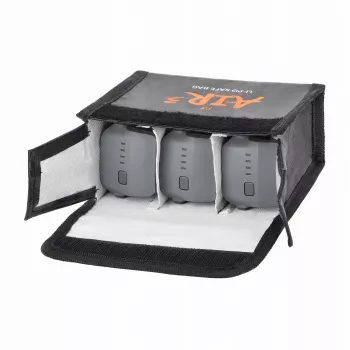 SUNNYLIFE ohňovzdorná taška pre 3 batérie DJI Air 3 / 3S