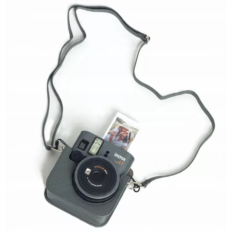 LOVEINSTANT Ochranné puzdro pre kameru Fujifilm Instax Mini 41 - sivé