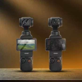 SUNNYLIFE Sada ochrany displeja a objektívu s AR povlakom pre DJI Osmo Pocket 3 - tvrdené sklo 9H