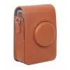 LOVEINSTANT Ochranné puzdro pre Fujifilm Instax Mini Evo - hnedé (vertikálne)