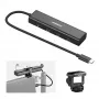 NEEWER PS020E USB-C hub 4-in-1 s 5x USB-C 10Gbps 100W PD, držiakom na kaltgeräteschuh a 1/4