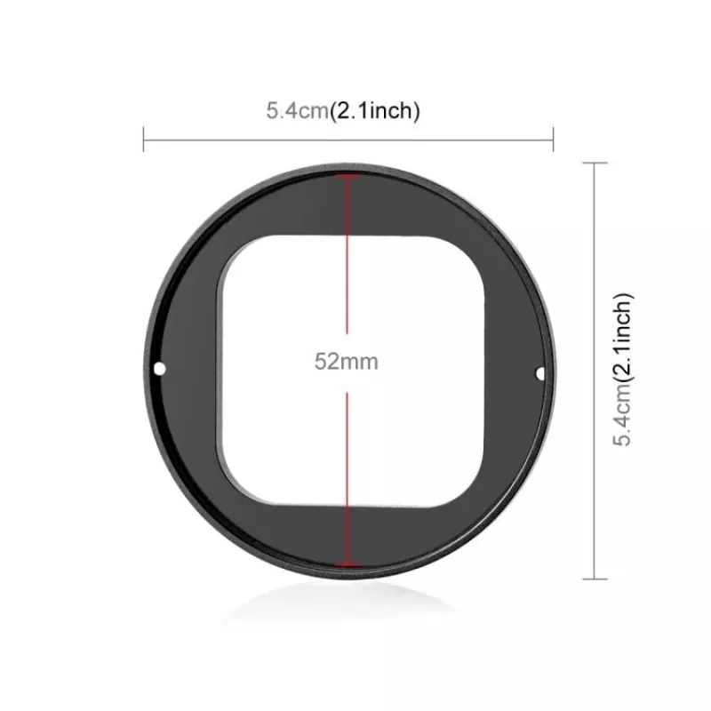 PULUZ 3-in-1 UV filter adaptér kit 52mm krytka objektívu pre Insta360 Ace Pro 2 / PU770B