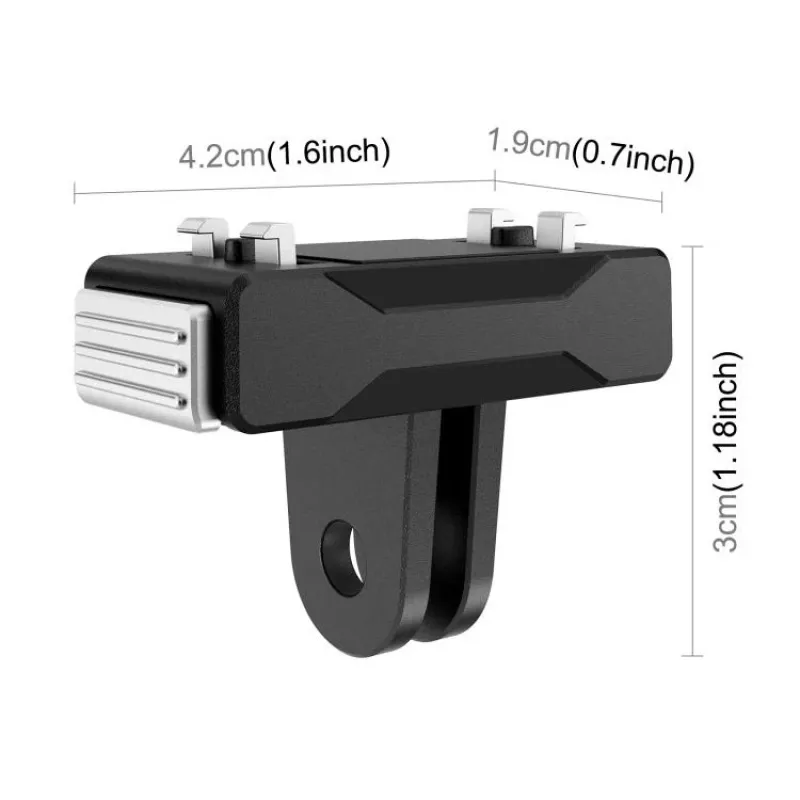 PULUZ magnetický quick release držiak pre Insta360 X5 / X4 Air / Ace Pro 2 / PU771B
