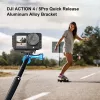 PULUZ PU768B Cage Rail pre DJI Osmo Action 5 Pro / 4, horizontálny a vertikálny