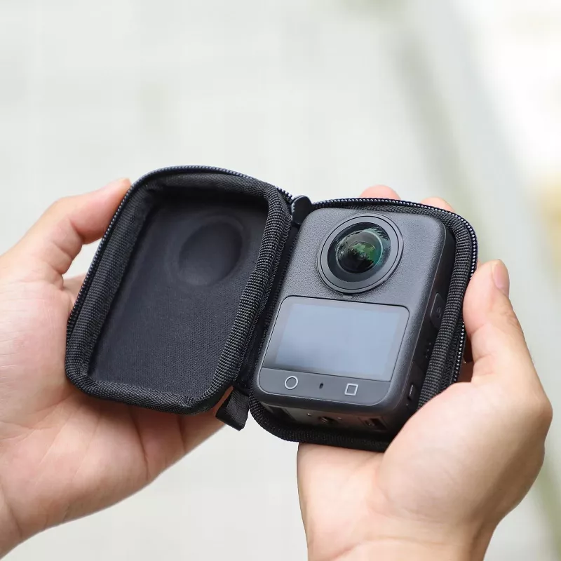 SUNNYLIFE mini pevná prenosná taška pre DJI Osmo Pocket 3 - čierna