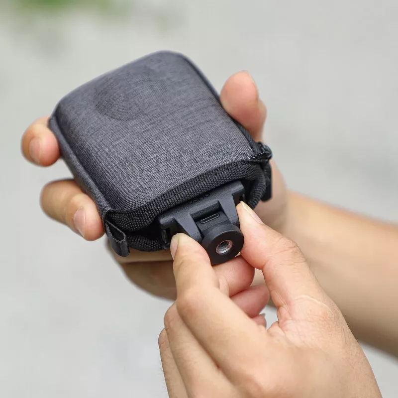 SUNNYLIFE mini pevná prenosná taška pre DJI Osmo Pocket 3 - čierna