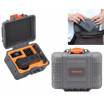 SUNNYLIFE vodotesné ochranné pevné puzdro mini pre DJI Osmo 360 / AQX-21-GY