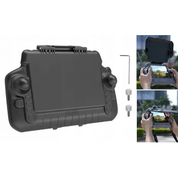 SUNNYLIFE slnečná clona + silikónové puzdro pre diaľkový ovládač DJI RC Plus 2 YK05-D