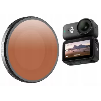 SUNNYLIFE hybridný filter 2v1 polarizačný PL + sivý ND64 pre DJI Osmo Nano + puzdro / On-fi073-64p