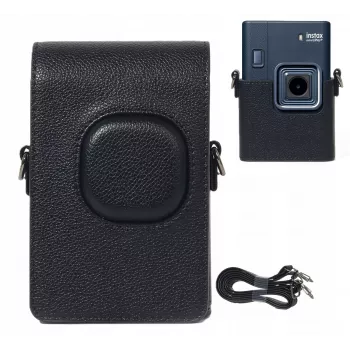 LOVEINSTANT ochranné puzdro pre Fujifilm Instax Mini LiPlay+ - čierne