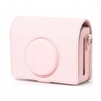 LOVEINSTANT ochranné puzdro taška pre Fujifilm Instax Mini Evo - ružová / horizontálna