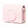 LOVEINSTANT ochranné puzdro taška pre Fujifilm Instax Mini Evo - ružová / horizontálna