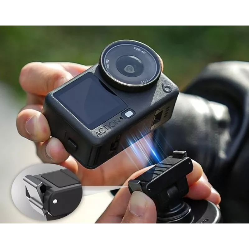SUNNYLIFE rýchloupínací držiak 1/4 palca s magnetickou základňou pre DJI Osmo Nano / DJI Action 6 / DZ-141-D