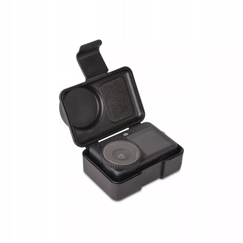 SUNNYLIFE tvrdé puzdro pre DJI Osmo Action 6/5/4/3 (čierna)