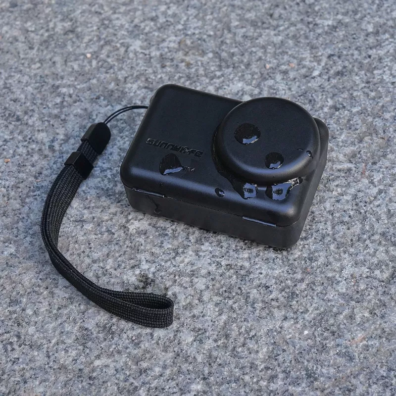 SUNNYLIFE tvrdé puzdro pre DJI Osmo Action 6/5/4/3 (čierna)