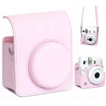 LOVEINSTANT ochranné puzdro pre Fujifilm Instax Mini 13 - ružová