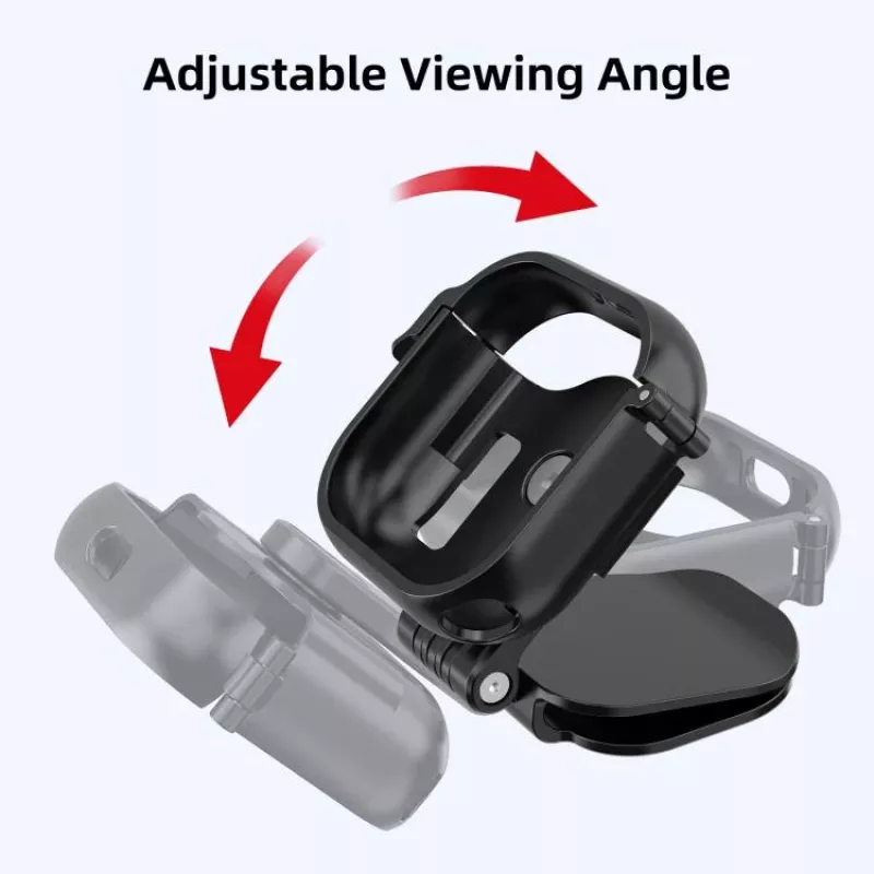 PULUZ PU1089B Držiak s klipom na čiapku pre Insta360 GO Ultra