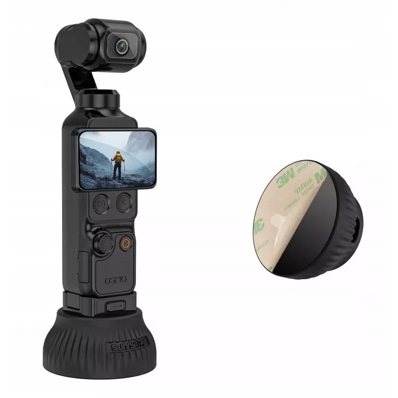 SUNNYLIFE OP4-DZ166-D Držiak so samolepiacou základňou pre DJI Osmo Pocket 3 / 4